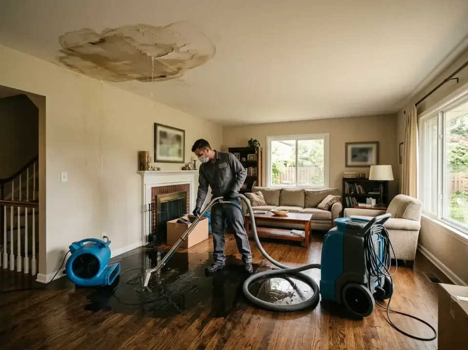 attic-pipe-burst-ceiling-drip-008 — frequently asked questions, Water Damage Restoration & Carpet Care in Maryland